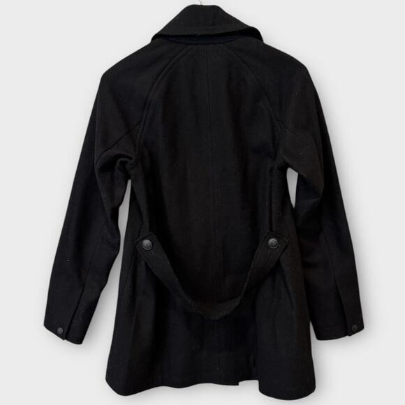 Rag & Bone Stanley Wide-Lapel Wool-Blend Peacoat Size XS - Picture 6 of 13